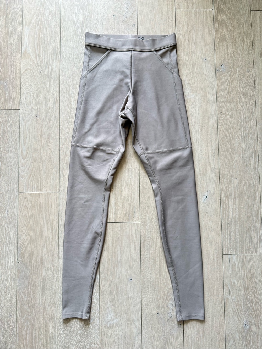 Alo Yoga High-Waist 4 Pocket Utility Legging Beige Women’s Size XS